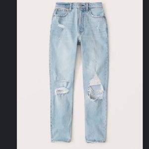 Abercrombie and Fitch Ripped straight Jeans
